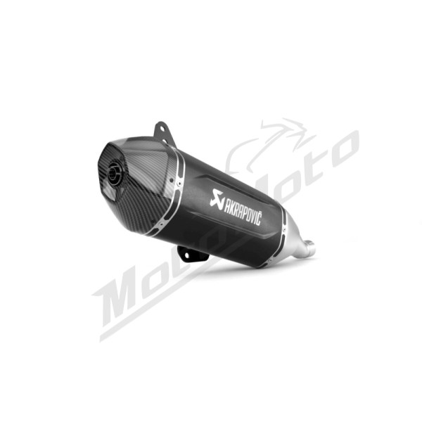 AKRAPOVIC Slip-On Line Muffler Stainless Steel / Carbon Fiber Vespa Primavera 125 24-25