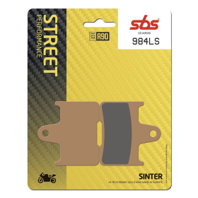 SBS LS Street Excel 984LS Sintered Rear Brake Pads BMW M1000RR ABS 21-24