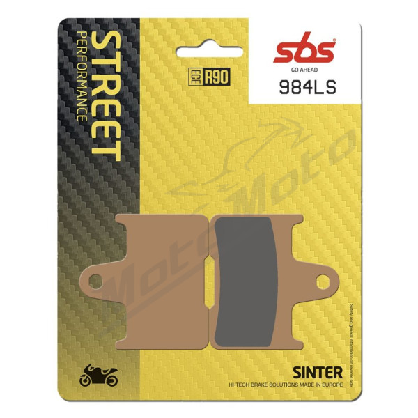 SBS LS Street Excel 984LS galinių stabdžių trinkelės BMW M1000RR ABS 21-24
