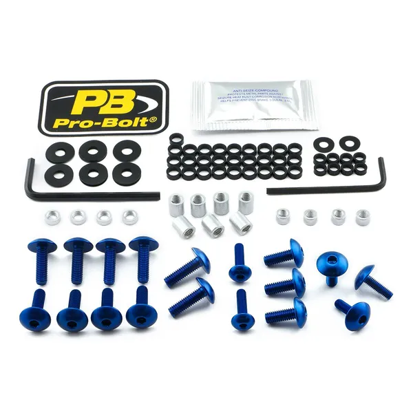 PRO BOLT Aluminium Fairing Bolt Kit for Suzuki GSX 1300cc 12-15