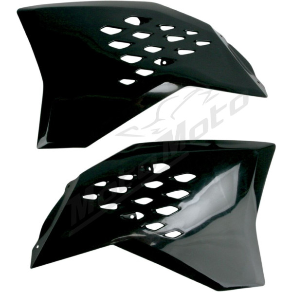 UFO Radiator Covers KTM EXC / EXC-F / SX / SX-F 125-530cc 07-11 Black