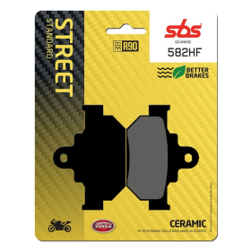 SBS HF Street 582HF Ceramic Organic Brake Pads Suzuki DR / SP 600cc 85-88