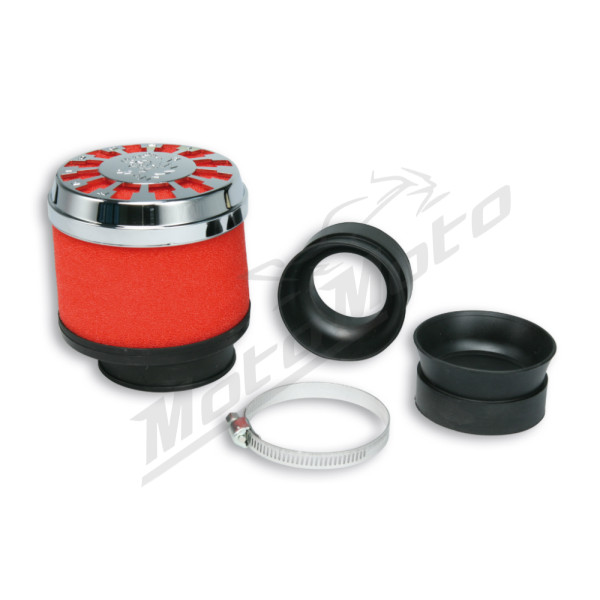 Oro filtras MALOSSI E13 Ø42-50-60 tiesus Keihin PWK / Mikuni TM / Dell'Orto PHBH