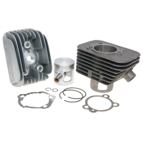 Cylinder kit POLINI (cast iron) Piaggio Ciao 50cc AC 2T Ø46 PIN Ø12 