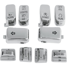 DRAG SPECIALTIES Switch Cap Kit Harley Davidson FLHR / FLHRC / FLHRCI / FLHRI 1340-1800cc 96-13