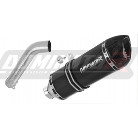 Duslintuvo bakelis Dominator HP1 BLACK Moto Guzzi V85 TT 2021-2023 + garso slopintuvas