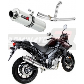 Exhaust kit Dominator ROUND SUZUKI DL 650 V-STROM 2017-2022