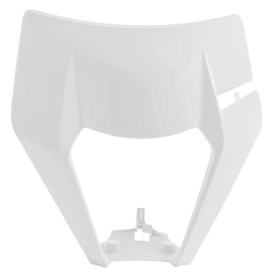 Headlight cover white CEMOTO KTM EXC / XC-W / XCF-W 125-500cc 2020-2023