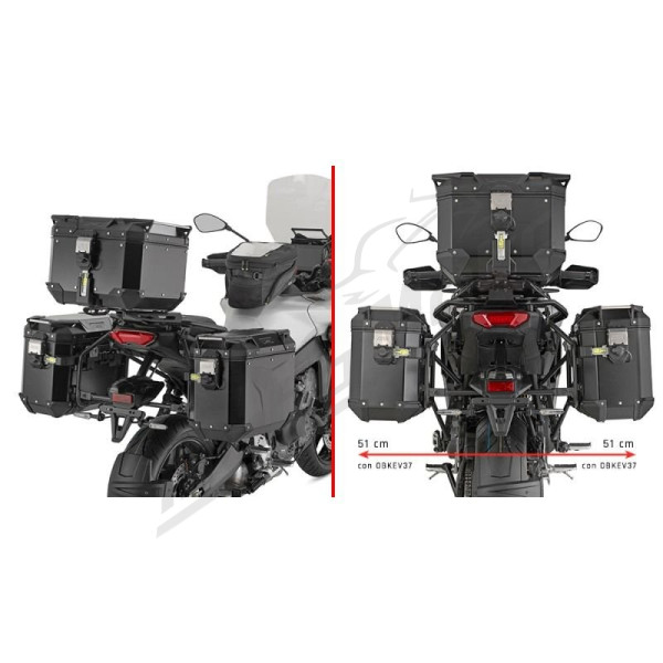 KAPPA Monokey Cam-Side Side Case Holder Yamaha Tracer 890 2025