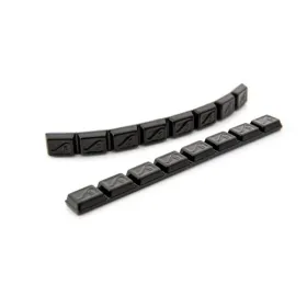 Biketec Lipnūs ratų svareliai x50 juodi