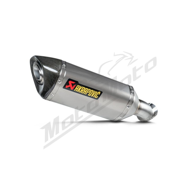 AKRAPOVIC Slip-On Line Muffler Titanium / Carbon Fiber Kawasaki Z 900 2025