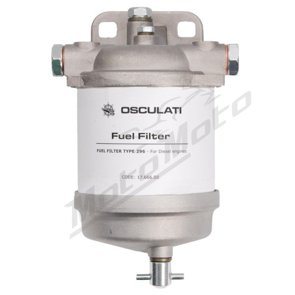 Osculati Diesel filter CAV 296 w/water drain