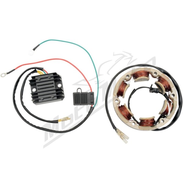 RICK'S MOTORSPORT ELECTRIC High-Output Charging Kit Honda CB / CJ / CL / SL 350-360cc 68-77