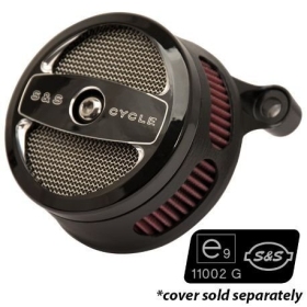 S&S CYCLE EU-Approved Stealth Air Cleaner Kit Harley Davidson XL 883-1200cc 07-19