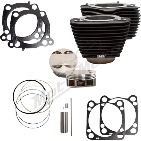 S&S CYCLE Cylinder Kit Harley Davidson FLDE / FLFB / FLFBS / FLH 1750-1977cc 17-26