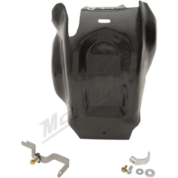 MOOSE OFFROAD Carbon Fiber Skid Plate Husqvarna / KTM 250-300cc 17-19