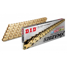 Chain DID520ZVMXG&G HIPER Reinforced Gold X-Rings