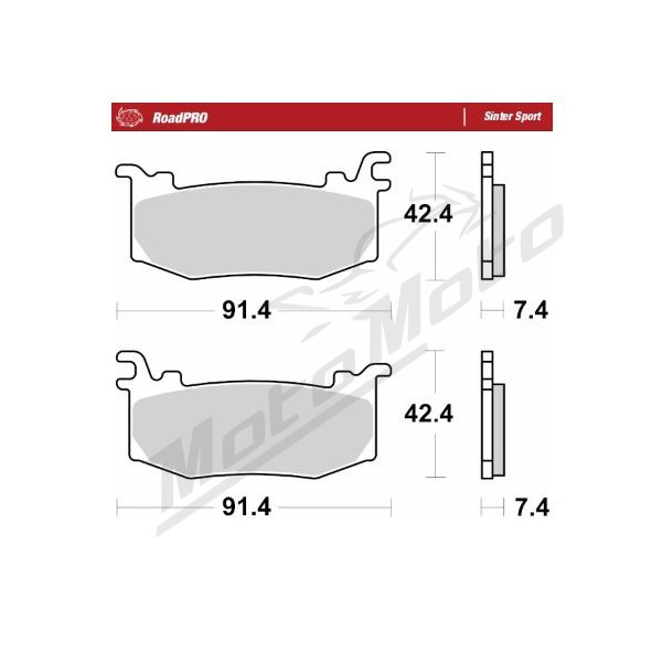 MOTO-MASTER Sinter Sport Front Brake Pads Aprilia / Ducati 1100 2025