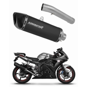 Yamaha YZF R6 2003-2005 Exhaust Silencer Muffler HP6 BLACK + dB killer