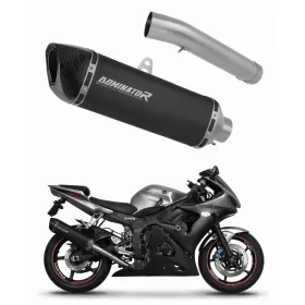 Yamaha YZF R6 2003-2005 duslintuvas HP6 BLACK + dB killer
