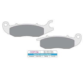 DP BRAKES ODP Organic Brake Pads Honda / Piaggio 50-125cc 05-14