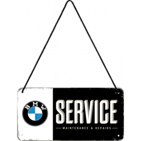 Metal tin sign BMW SERVICE 10x20