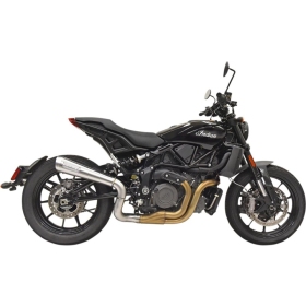 BASSANI XHAUST 4" Short Megaphone Muffler INDIAN FTR 1200cc 2019-2022