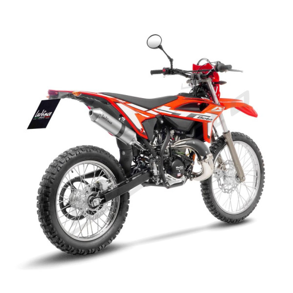 LEOVINCE X-FIGHT Stainless Steel Slip-On Muffler Beta RR 50 23-24