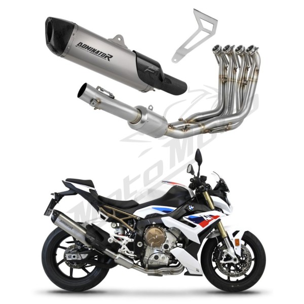 BMW S1000R 2021-2026 Dominator Full Exhaust System Titanium HP6 EX + dB killer