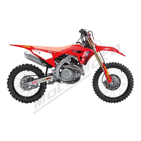 BLACKBIRD RACING Racing Replica Graphics Kit Honda CRF 250-450cc 21-24