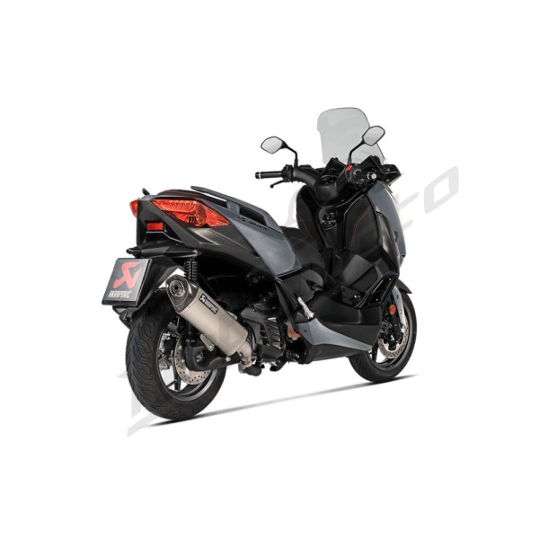 AKRAPOVIC Slip-On Line Muffler Stainless Steel / Carbon Fiber Yamaha XMAX 125 21-24