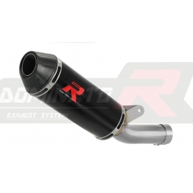 Exhaust silencer Dominator HP3 BLACK LOW LEVEL SUZUKI GSX-R 750 2008-2010