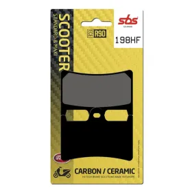 SBS HF Street Ceramic Organic Brake Pads Front 198HF Yamaha XP 500-530 08-20 T-Max 