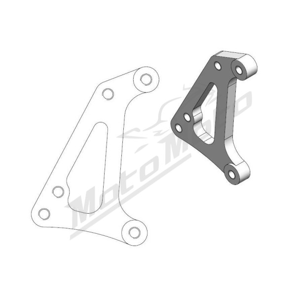 MOTO-MASTER SM Racing Front Brake Caliper Adaptor 320mm Sherco SC / SE / SCF / SEF-R / SE-R 125-500 12-24 