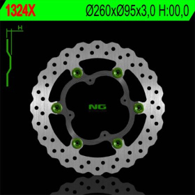 NG BRAKES Front Wave Floating Brake Disc 260mm KTM Freeride 250-350cc 12-17