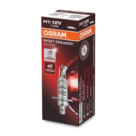 "OSRAM Night Breaker" sidabrinė lemputė H1 12V /55W - X1