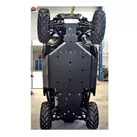 AXP Central skid plate HDPE 10mm POLARIS RZR 900 2015-2020