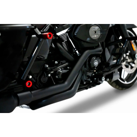 RINEHART RACING True Duals Header Harley Davidson FLH / FLHT / FLHX / FLHR / FLTRX 1750-1923 17-24