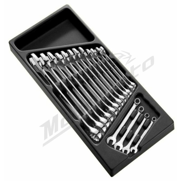 EXPERT 16 Combination Wrenches Tools Module - Plastic Tray