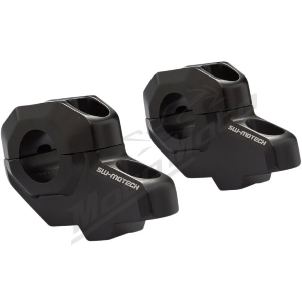 SW-MOTECH Vairo paaukštinimai Ø22mm vairui Aprilia / BMW / Honda / Kawasaki / KTM / Moto Guzzi / Suzuki / Triumph / Yamaha 125-1300 84-25