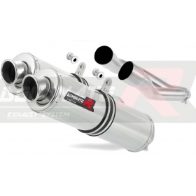 Exhausts silincers Dominator ROUND APRILIA Pegaso 650 2001-2004