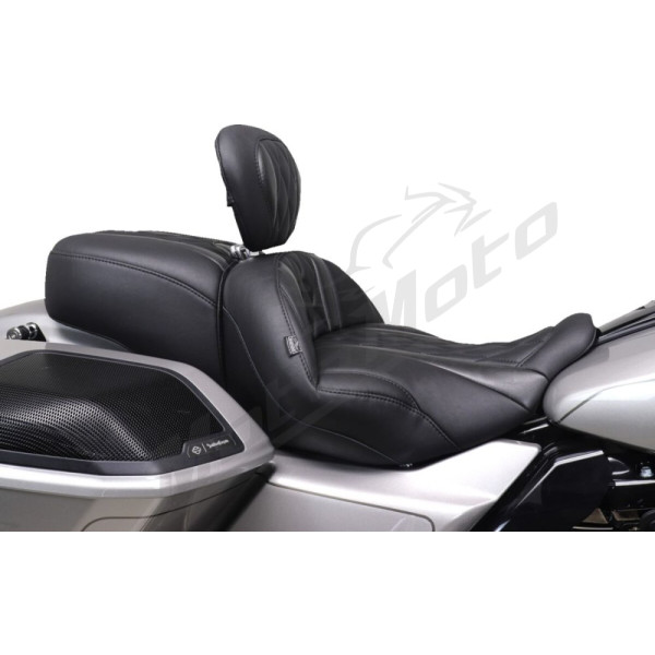 MUSTANG Deluxe Touring vairuotojo atlošas Harley Davidson FLHX / FLHXSE / FLTRX / FLTRXSE / FLTRXSTSE 1923-1977 23-26