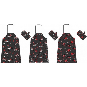 Booster Apron And Oven Glove Set