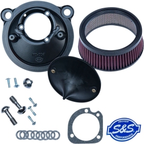 S&S CYCLE Super Stock™ Stealth Air Cleaner Kit Harley Davidson XL 883-1200cc 07-22