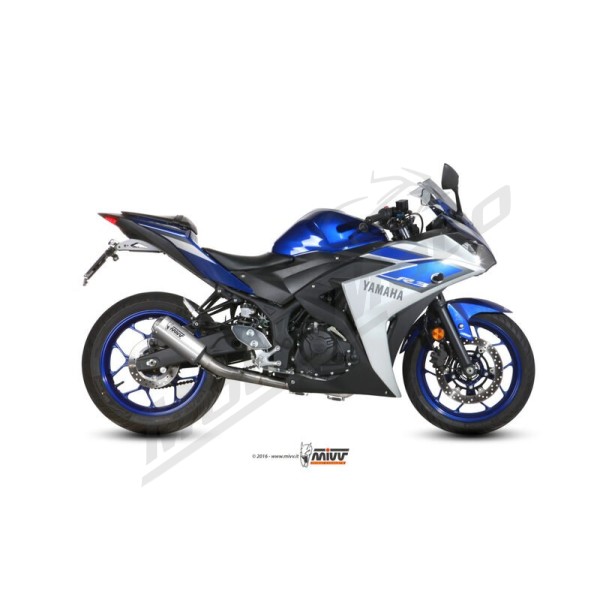 MIVV MK3 Full Exhaust System Yamaha MT-03 / YZF-R3 320 15-22