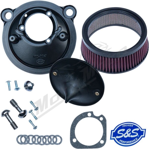 S&S CYCLE Super Stock™ Stealth oro filtro rinkinys Harley Davidson XL 883-1200cc 07-22