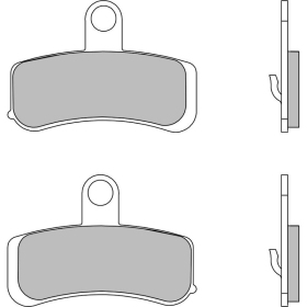 Brembo stabdžių trinkelės Harley-Davidson 1584-1800cc