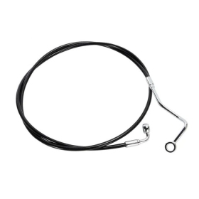 MAGNUM SHIELDING XR Upper Front Brake Line ABS Black Harley Davidson FLS / FLSTF / FLSTN / FXSB 1690/1800 15-17 94.5cm
