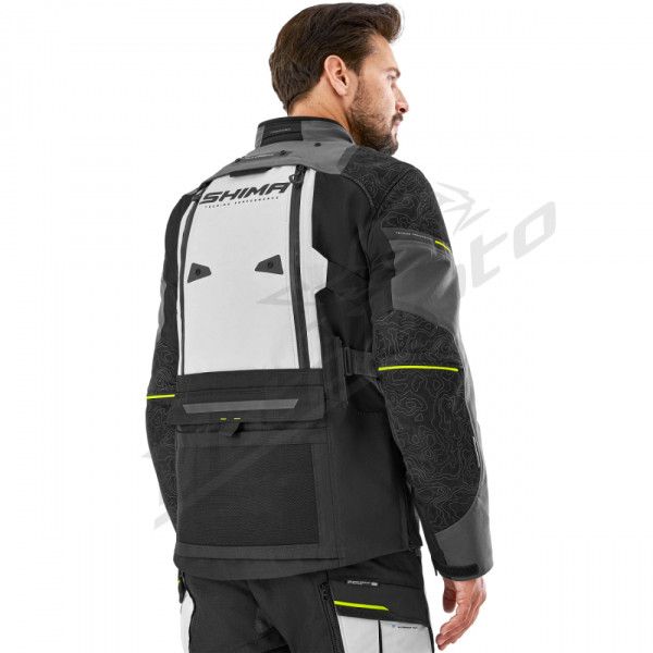Shima TRACKER MEN Jacket Grey/Yellow