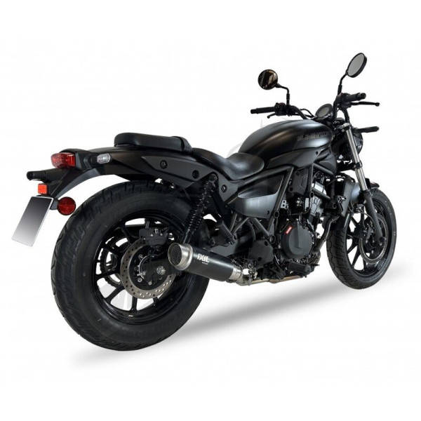 IXIL RC3B Slip-On Stainless Steel Black duslintuvas Kawasaki Eliminator 500 24-25
